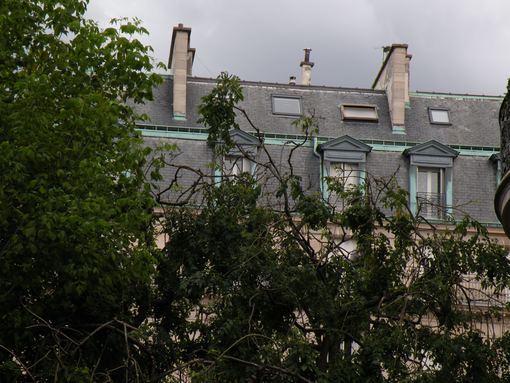 toit d'immeuble, bd Jules Sandeau